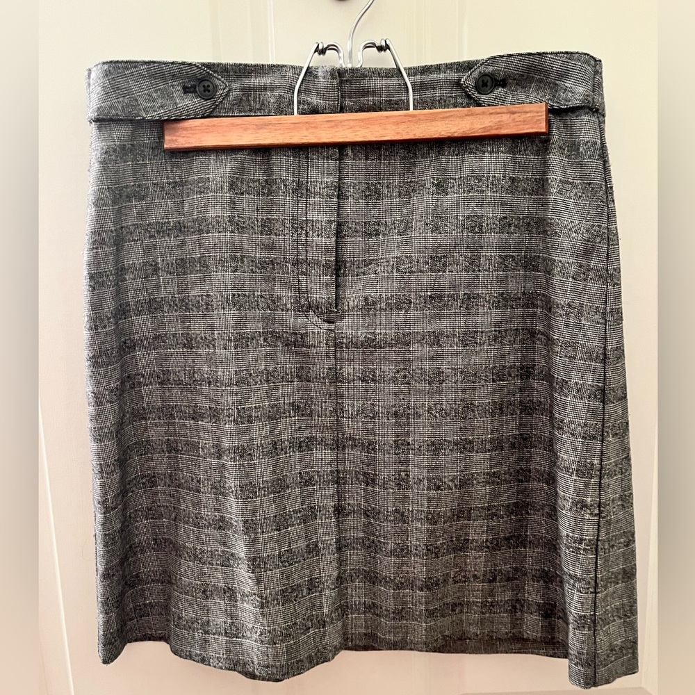 Banana republic plaid skirt